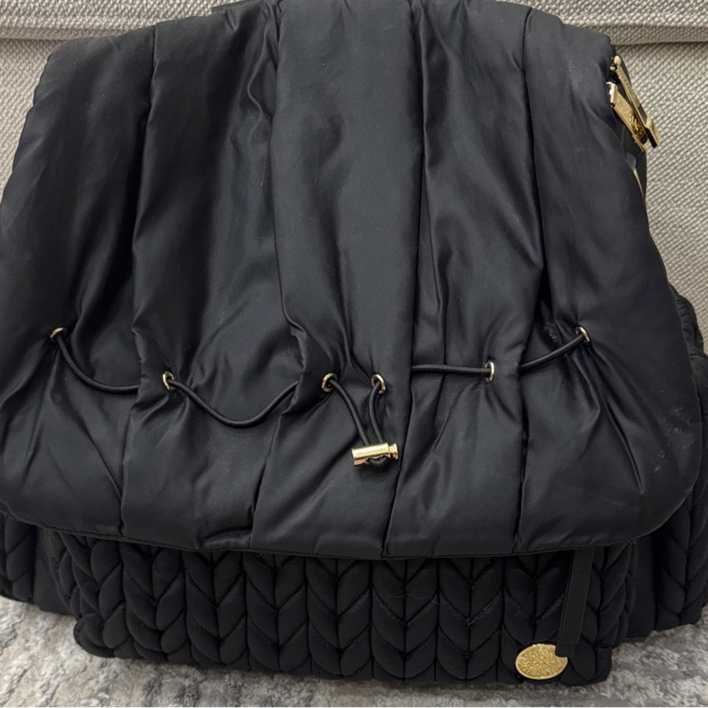 Black Levy HAPP Brand Baby Bag